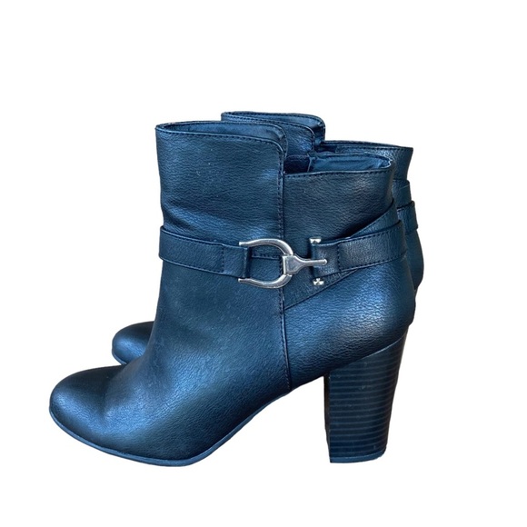 Croft & Barrow Ortholite black women’s 3” heel ankle boots size 10 - Picture 2 of 6